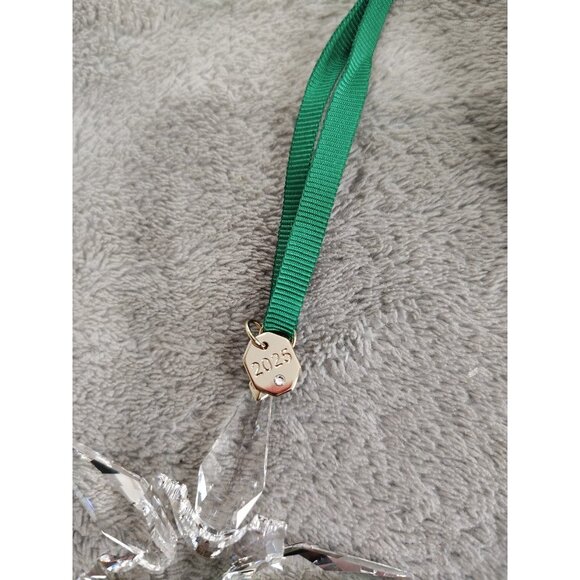 Swarovski Crystal 2025 ANNUAL EDITION LARGE CHRISTMAS ORNAMENT 5691172 New - Picture 5 of 8